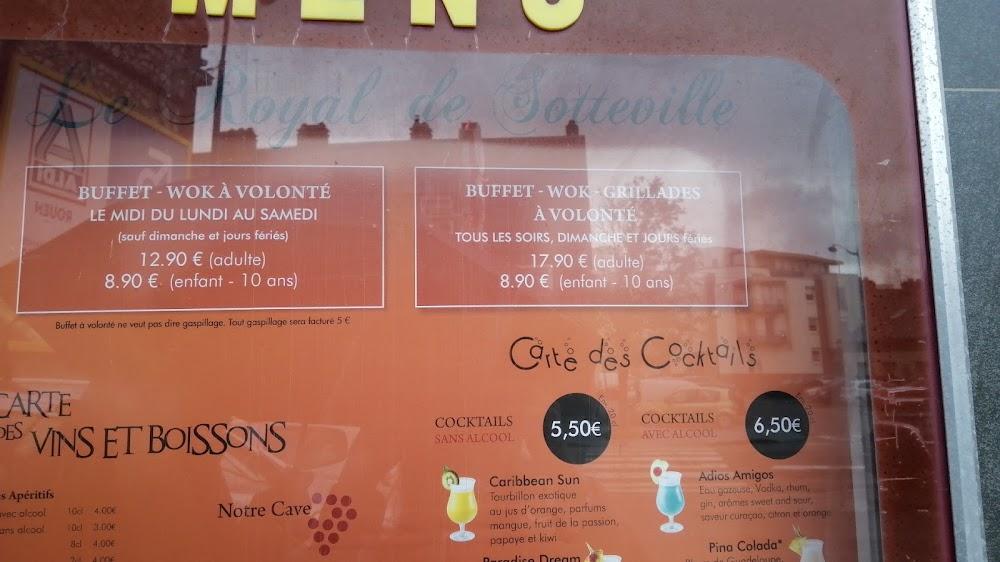 Le Royal de Sotteville - Menu Image 1