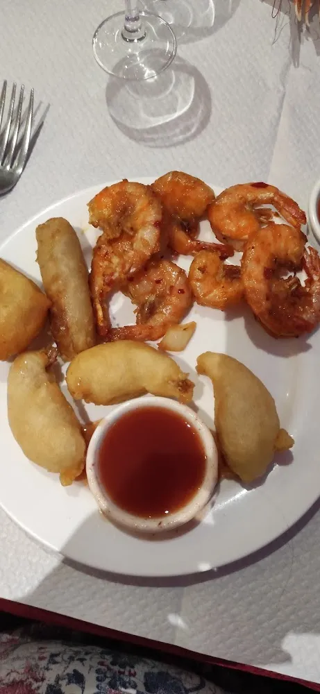 Sauce Aigre Douce Beignets de Crevettes Nems Poulet Crevettes Marinées